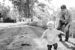 A Grand Rapids lifestyle family session for a one year old.