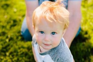 A Grand Rapids lifestyle family session for a one year old.