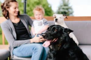 A Grand Rapids lifestyle family session for a one year old.