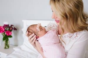 Grand Rapids newborn lifestyle photography.