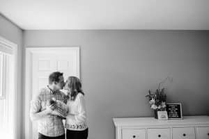 Grand Rapids newborn lifestyle photography.