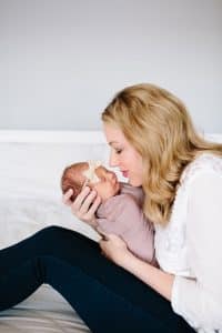 Grand Rapids newborn lifestyle photography.