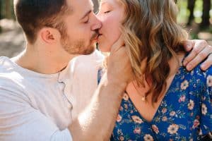 A provin Trails engagement session in Grand Rapids.