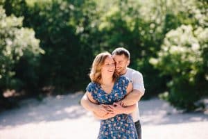 A provin Trails engagement session in Grand Rapids.