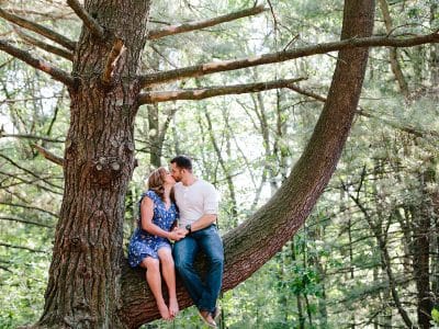 Provin Trails Engagement | Michelle + Bobby