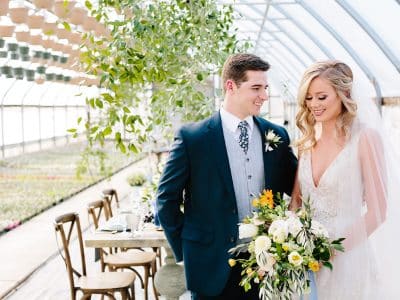 Greenhouse Wedding Styled Shoot