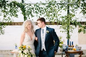 This Greenhouse wedding was photographed in Grand Rapids, MI. The inspiration includes a french bulldog, beautiful blooms, and endless wedding photo inspiration.
