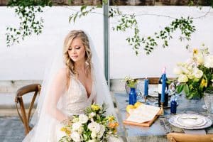 This Greenhouse wedding was photographed in Grand Rapids, MI. The inspiration includes a french bulldog, beautiful blooms, and endless wedding photo inspiration.