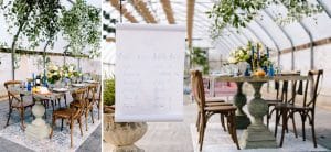 This Greenhouse wedding was photographed in Grand Rapids, MI. The inspiration includes a french bulldog, beautiful blooms, and endless wedding photo inspiration.