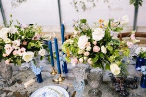 This Greenhouse wedding was photographed in Grand Rapids, MI. The inspiration includes a french bulldog, beautiful blooms, and endless wedding photo inspiration.
