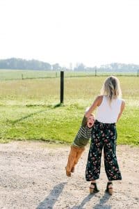 Grand Rapids lifestyle family photography on the farm and in home.