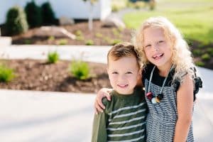 Grand Rapids lifestyle family photography on the farm and in home.