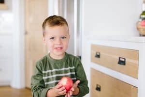 Grand Rapids lifestyle family photography on the farm and in home.