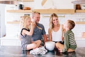 Grand Rapids lifestyle family photography on the farm and in home.