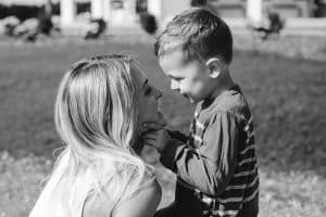 Grand Rapids lifestyle family photography on the farm and in home.