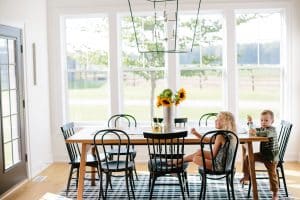 Grand Rapids lifestyle family photography on the farm and in home.