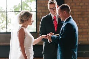 Grand Rapids wedding at the New Vintage Place.