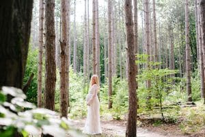 Holland Michigan Maternity photos at Riley trails.