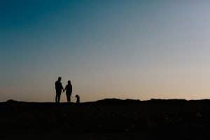 An east coast engagement session on seven mile island in New Jersey.