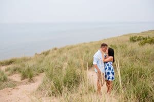 A Holland Michigan engagement session.