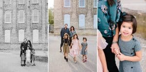 Family photos downtown Grand Rapids.