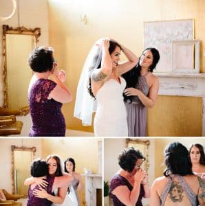A unique industrial wedding with pineapple decor in downtown Grand Rapids at the Cheney Place.