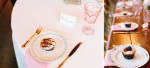 A unique brunch industrial wedding with pineapple decor in downtown Grand Rapids at the Cheney Place.
