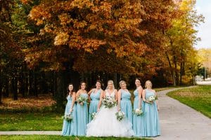 Grand Haven Michigan wedding in the Fall.