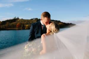 Grand Haven Michigan wedding in the Fall.