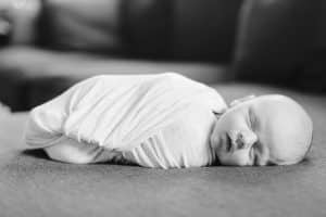 A Grand Rapids Michigan in home newborn session for a baby boy.