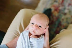 A Grand Rapids Michigan in home newborn session for a baby boy.