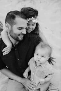 A Holland Michigan beach family photography session.