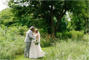 Wedding Photos taken at The Blue Dress Barn in Michigan by Mae Photo Co.