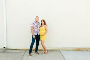 A colorful maternity session photographed by Mae Photo Co in Grand Rapids, MI.