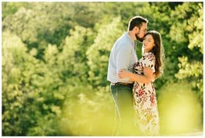 Engagement Photos in Proven Trails taken by Mae Photo Co.