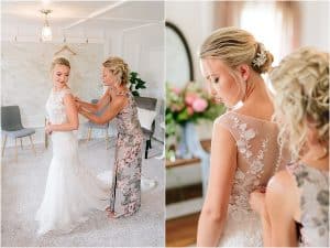 Wedding at Hydrangea Blu Barn in Rockford photographed by Mae Photo.