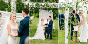 Wedding at Hydrangea Blu Barn in Rockford photographed by Mae Photo.