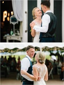 Wedding at Hydrangea Blu Barn in Rockford photographed by Mae Photo.