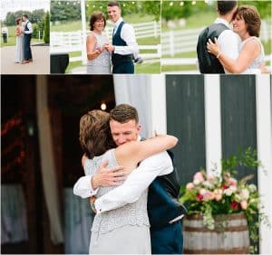 Wedding at Hydrangea Blu Barn in Rockford photographed by Mae Photo.