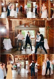 Wedding at Hydrangea Blu Barn in Rockford photographed by Mae Photo.