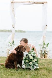 Wedding at Portage in Resort in Onekama, MI.